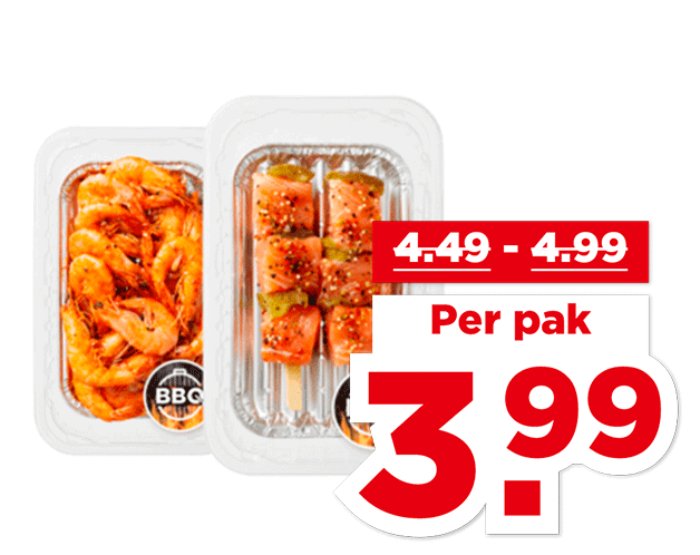 PLUS Vis voor op de BBQ | Bekijk aanbieding