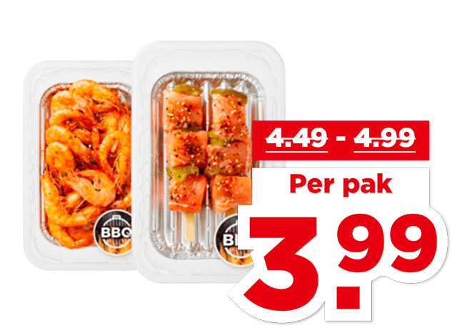 PLUS Vis voor op de BBQ | Bekijk aanbieding