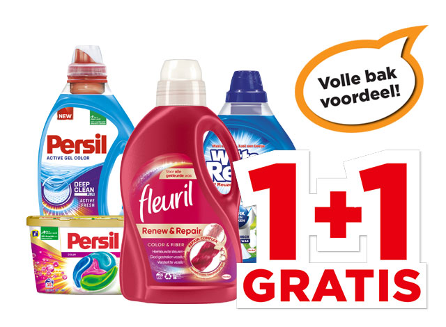 Alle Persil, Reus of Fleuril wasmiddel | Bekijk aanbieding