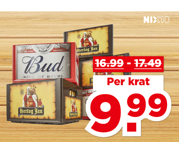 Hertog Jan of Bud | Bekijk aanbieding