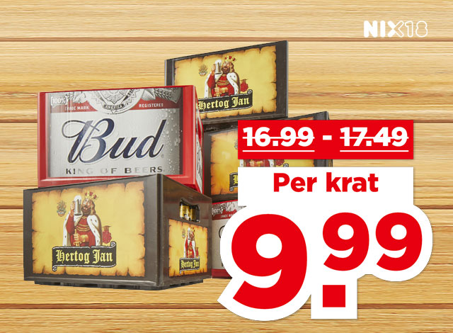 Hertog Jan of Bud | Bekijk aanbieding