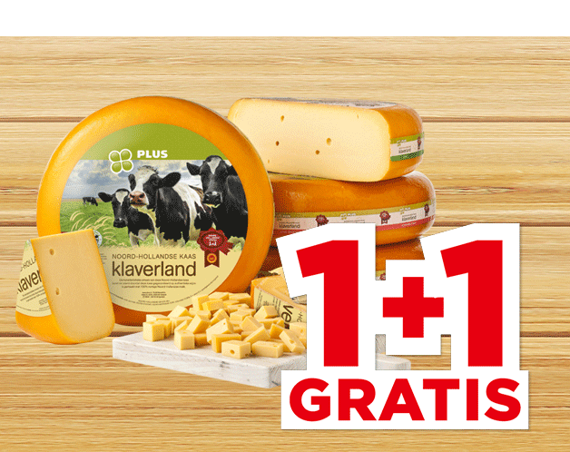 Alle PLUS Klaverland Kaas stukken 48+ | Bekijk aanbieding