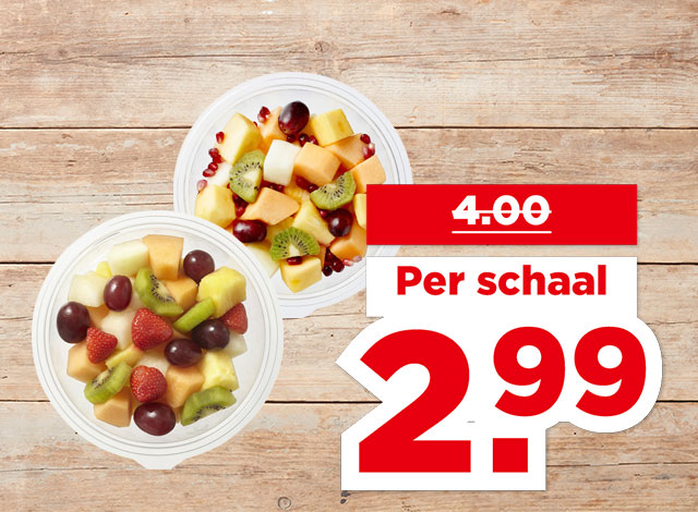 PLUS Vers gesneden fruit salade | Bekijk aanbieding