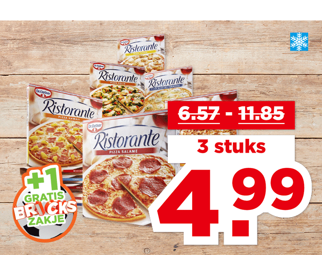 Alle Dr. Oetker Ristorante pizza | Bekijk aanbieding