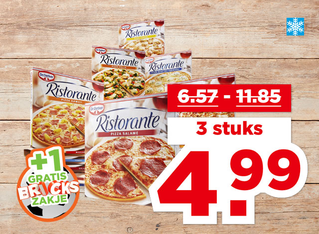 Alle Dr. Oetker Ristorante pizza | Bekijk aanbieding