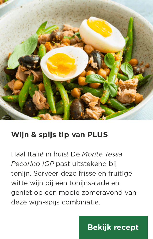Wijn & spijs tip van PLUS | Bekijk recept