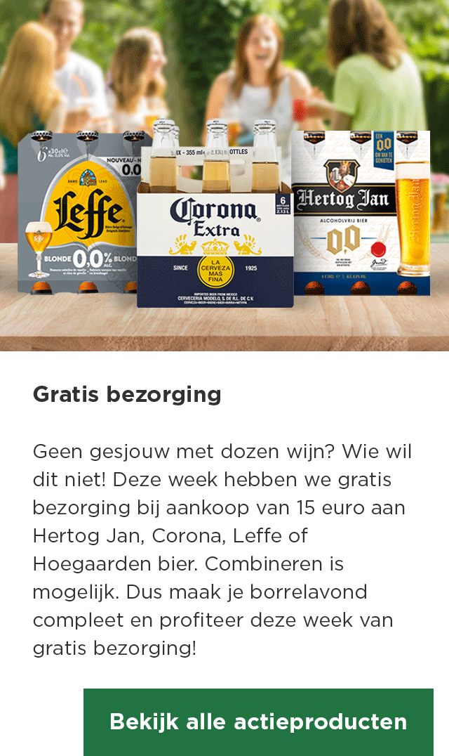 Gratis bezorging | Bekijk alle actieproducten