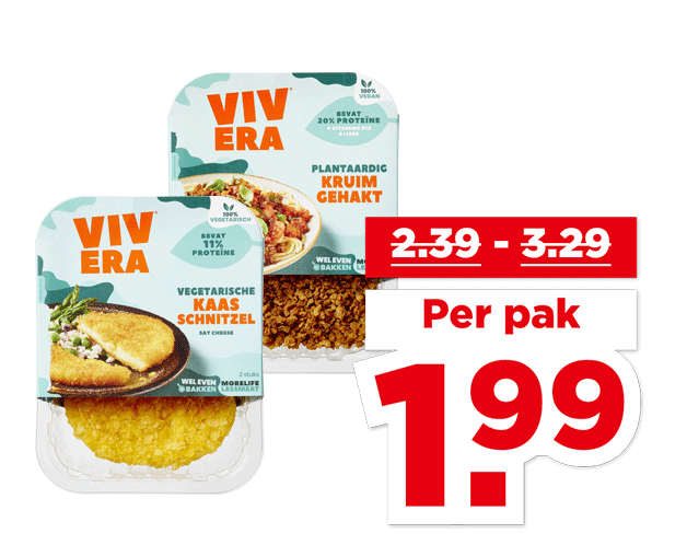 Alle Vivera Vleesvervangers | Bekijk aanbieding