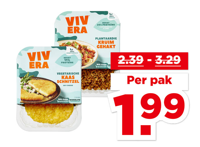 Alle Vivera Vleesvervangers | Bekijk aanbieding