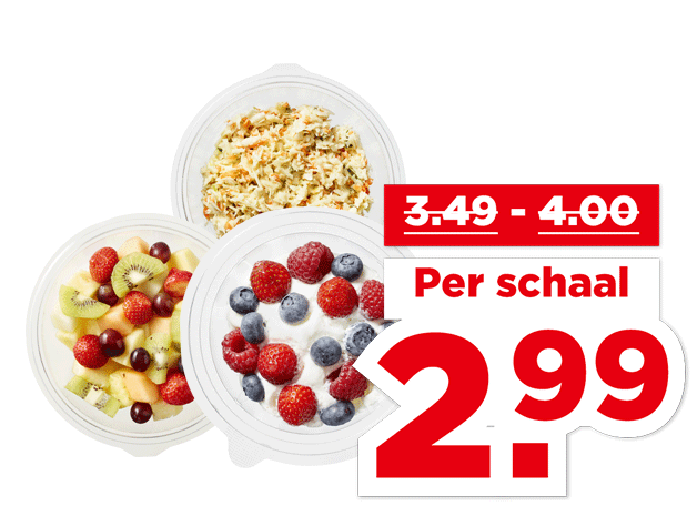 PLUS Salades of yoghurt fruitmix | Bekijk aanbieding