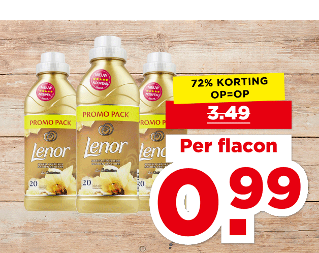 Lenor Wasverzachter | Bekijk aanbieding