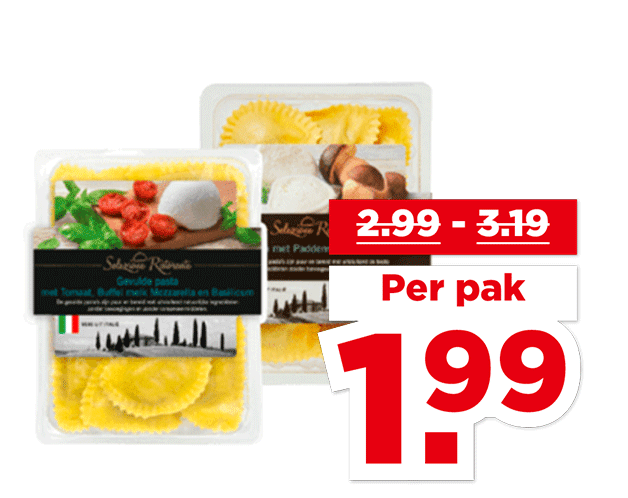 Selezione Ristorante Gevulde pasta | Bekijk aanbieding
