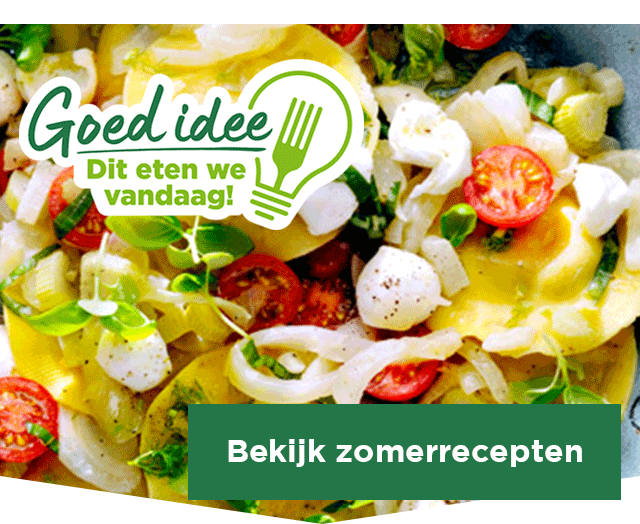 Goed idee | Dit eten we vandaag! | Bekijk zomerrecepten