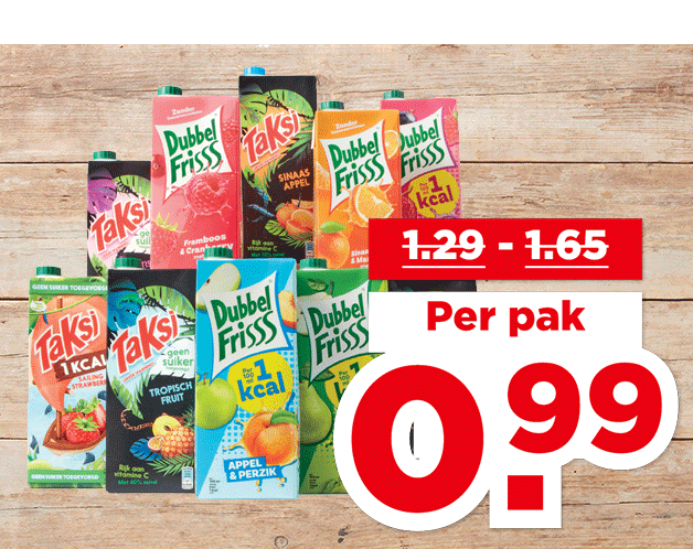 Dubbelfrisss of Taksi | Bekijk aanbieding