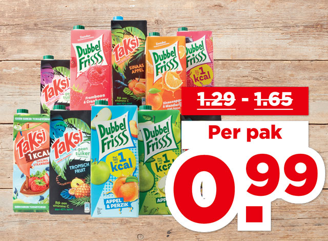 Dubbelfrisss of Taksi | Bekijk aanbieding