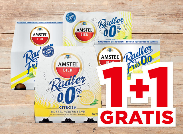 Amstel Radler 0.0% | Bekijk aanbieding