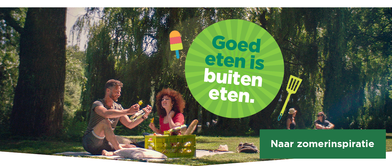 Goed eten is buiten eten. | Naar zomerinspiratie