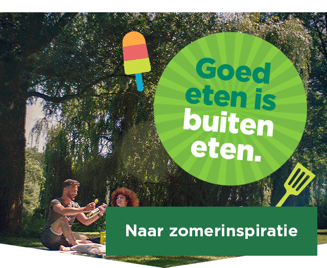 Goed eten is buiten eten. | Naar zomerinspiratie