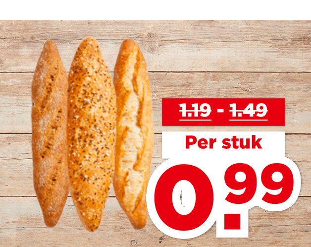 PLUS Korenlanders Met desem bereid stokbrood | Bekijk aanbieding