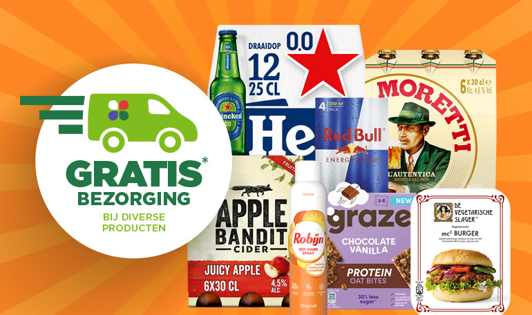 Gratis bezorging! | Bekijk producten