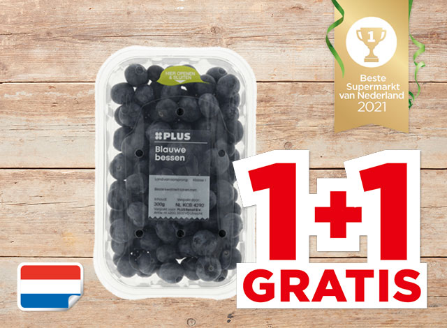 PLUS Nederlandse Blauwe bessen | Bekijk aanbieding