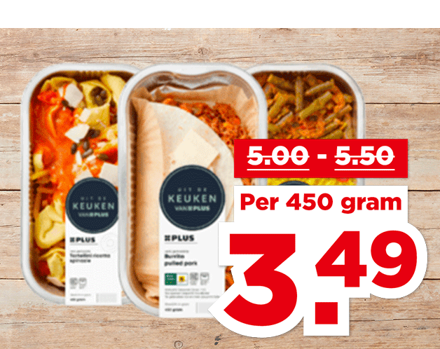 Uit de keuken van PLUS | Bekijk aanbieding