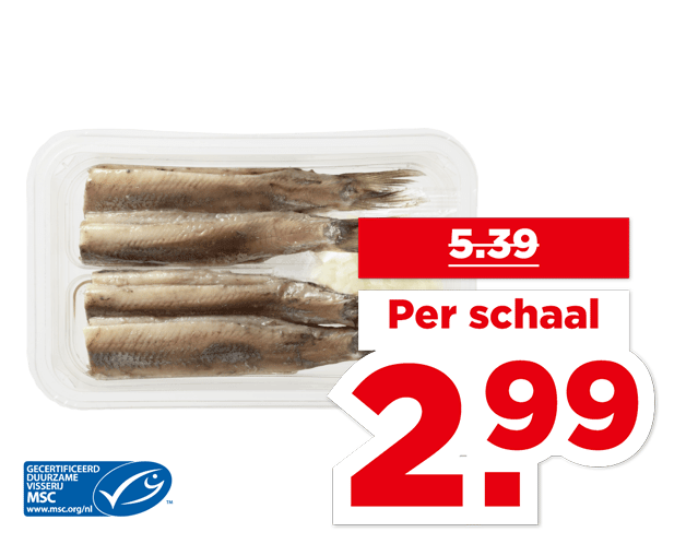 PLUS Hollandse nieuwe met ui | Bekijk aanbieding