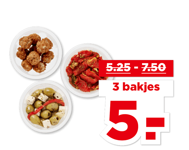Alle PLUS Tapas | Bekijk aanbieding