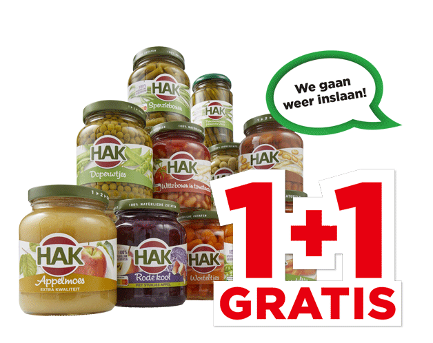 Hak Appelmoes of groente | Bekijk aanbieding