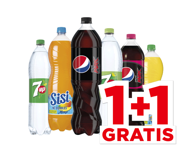 Pepsi, Sisi of Seven up | Bekijk aanbieding