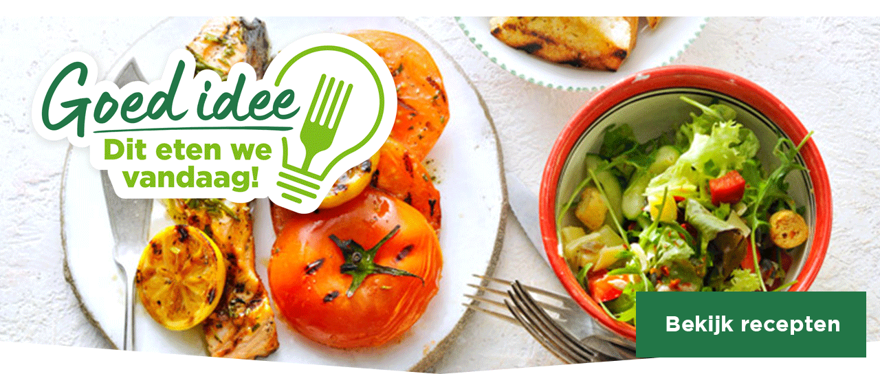 Goed idee | Dit eten we vandaag! | Bekijk recepten