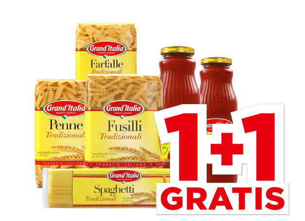 Grand’Italia Pasta tradizionali of sugocasa | Bekijk aanbieding