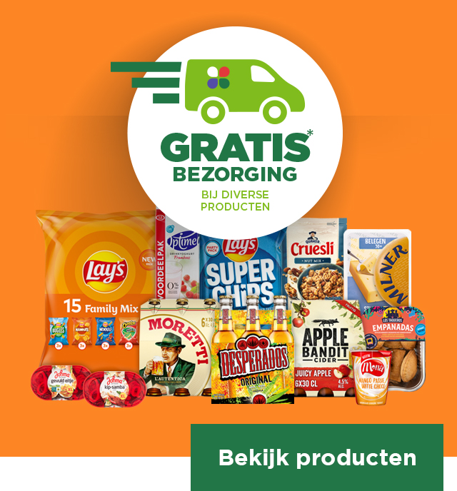 Gratis bezorging bij diverse producten | Bekijk producten