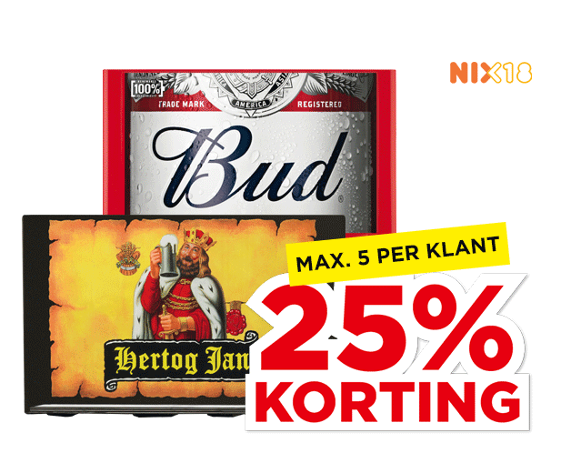 Hertog Jan of Bud** | Bekijk aanbieding