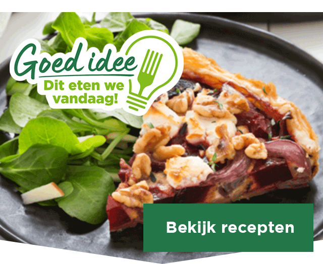 Goed idee | Dit eten we vandaag! | Bekijk recepten
