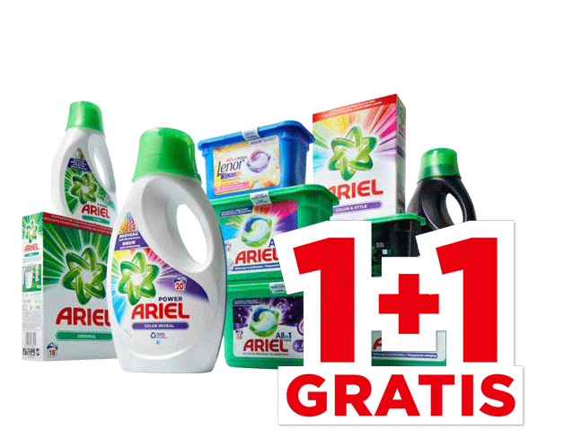 Ariel of Lenor Wasmiddel | Bekijk aanbieding
