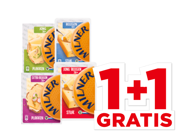 Alle Milner Kaas plakken of stukken | Bekijk aanbieding