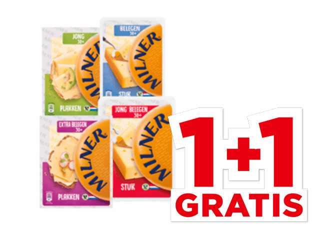 Alle Milner Kaas plakken of stukken | Bekijk aanbieding