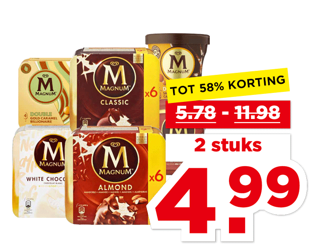 Ola Magnum ijs | Bekijk aanbieding