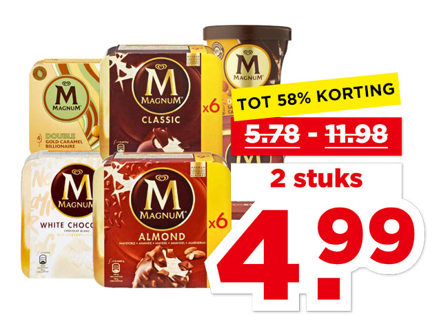 Ola Magnum ijs | Bekijk aanbieding