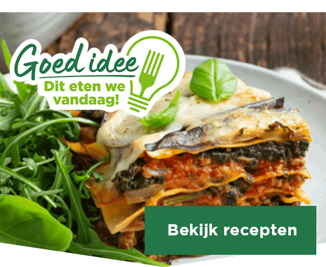 Goed idee | Dit eten we vandaag! | Bekijk recepten