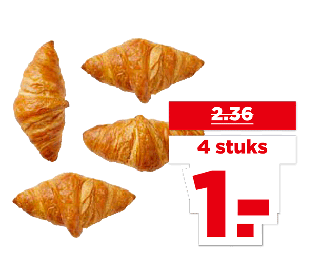 PLUS Roomboter croissant | Bekijk aanbieding