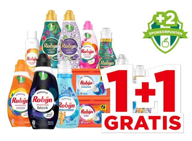 Robijn Wasmiddel, dry wash spray of wasverzachter | Bekijk aanbieding