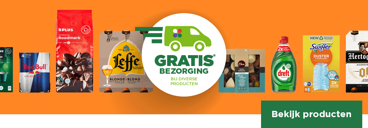 GRATIS bezorging bij diverse producten | Bekijk producten