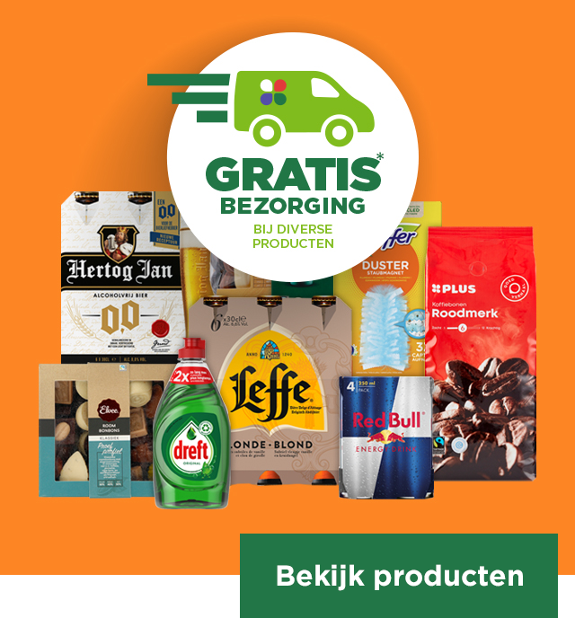 GRATIS bezorging bij diverse producten | Bekijk producten