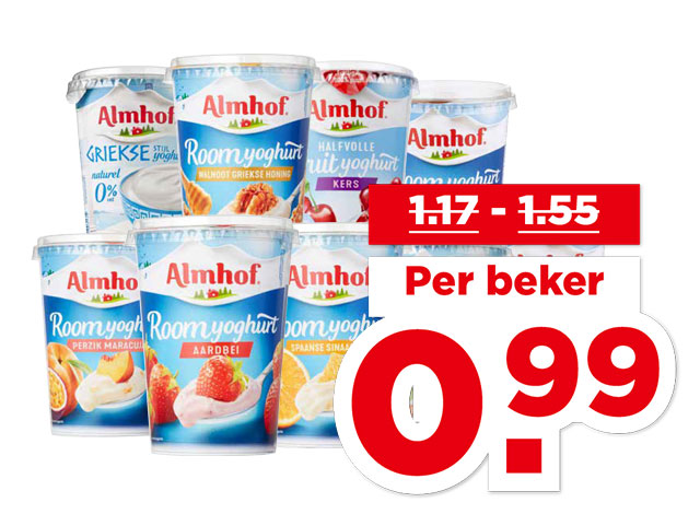 Almhof Yoghurt | Bekijk aanbieding
