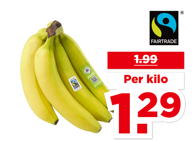 PLUS Bananen | Bekijk aanbieding