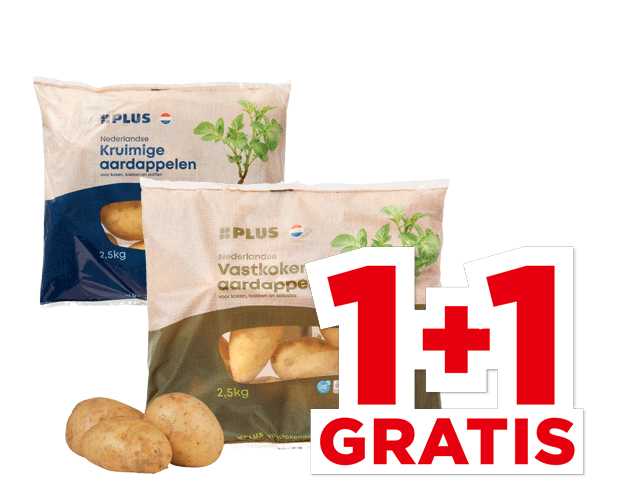 PLUS Nederlandse Aardappelen | Bekijk aanbieding