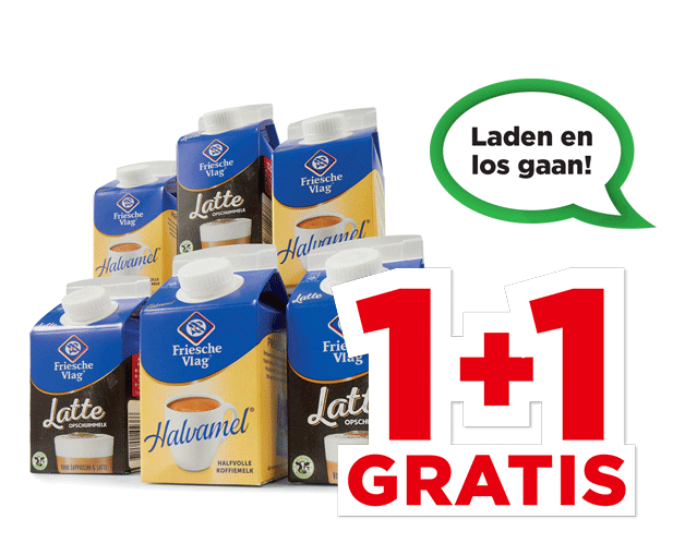 Friesche Vlag Latte of halvamel | Bekijk aanbieding