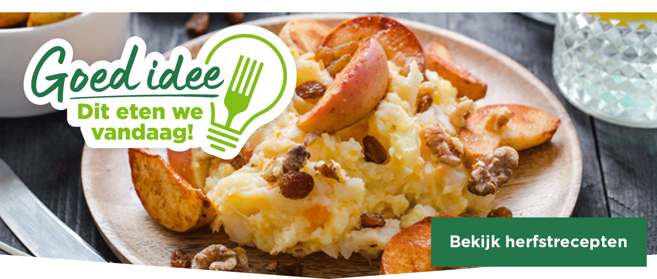 Goed idee | Dit eten we vandaag! | Bekijk herfstrecepten